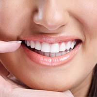 Woman at Hawthorne Dental Associates