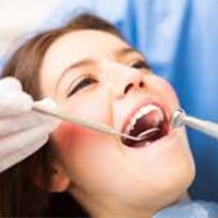 general dentistry woman at dentist